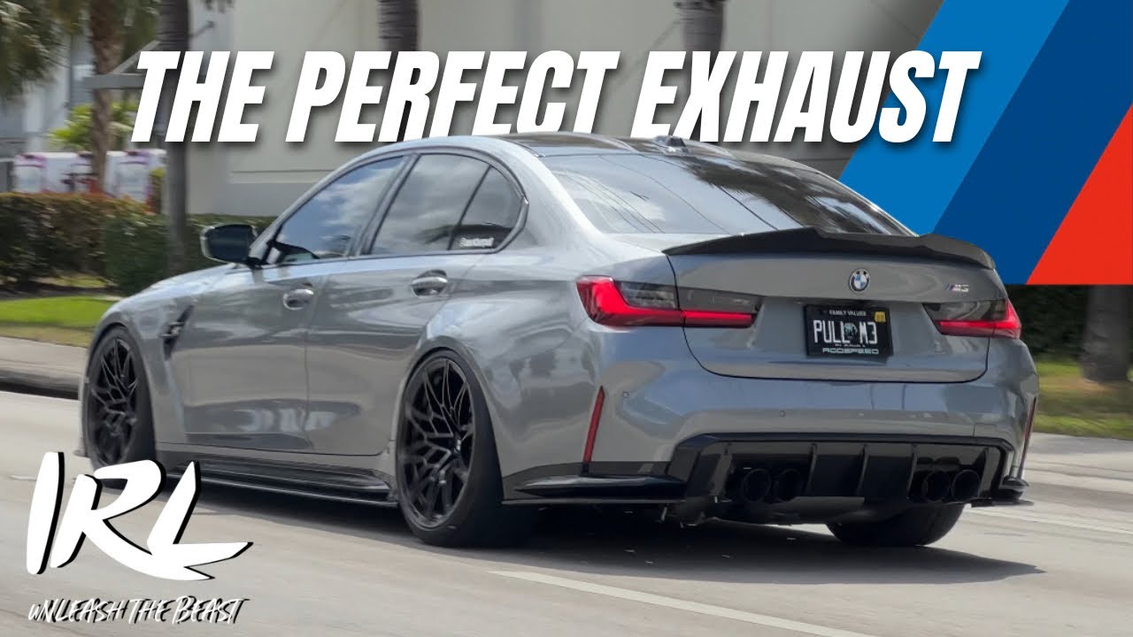ЛУЧШЕ ЗВУЧАЩИЙ BMW G80 M3🔥 IRL ДАВЛЕННЫЕ ПАТРУБКИ И КАТАБЛЕК