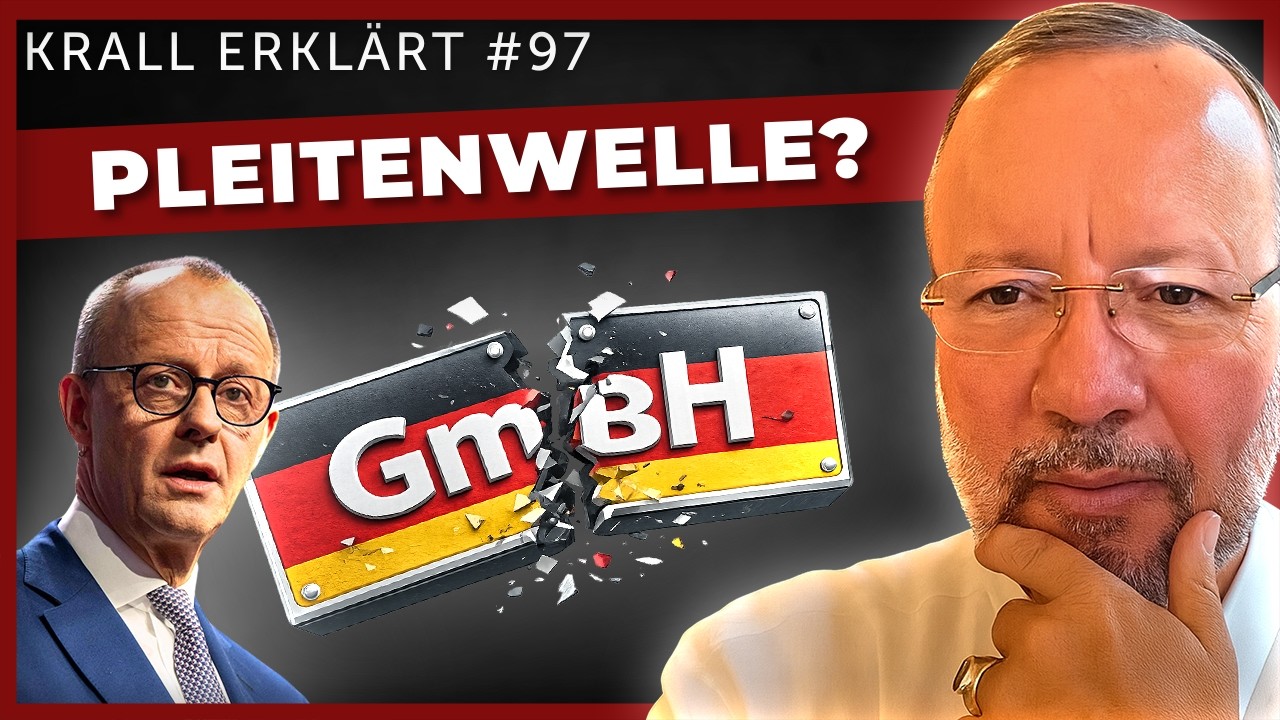 Pleitenwelle frisst Deutschland – und keiner stoppt sie! | #KrallErklärt