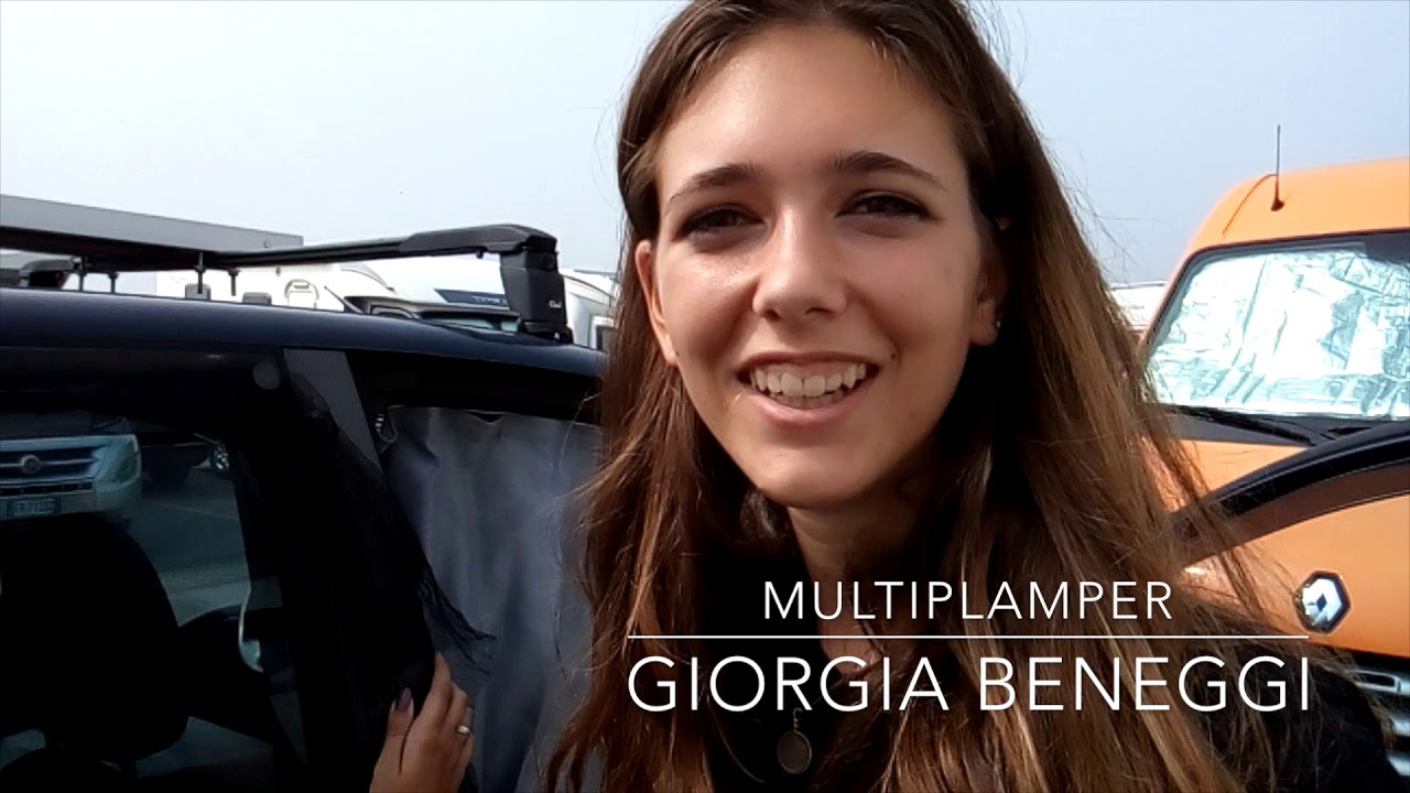 Giorgia Beneggi camperizzare una Fiat Multipla