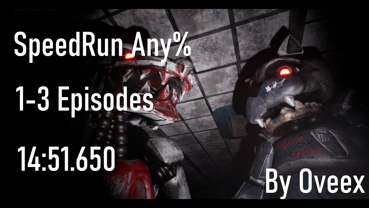 CASE 2: Animatronics Speedrun Any% 14:51:650 (Episode 1-3) WORLD RECORD