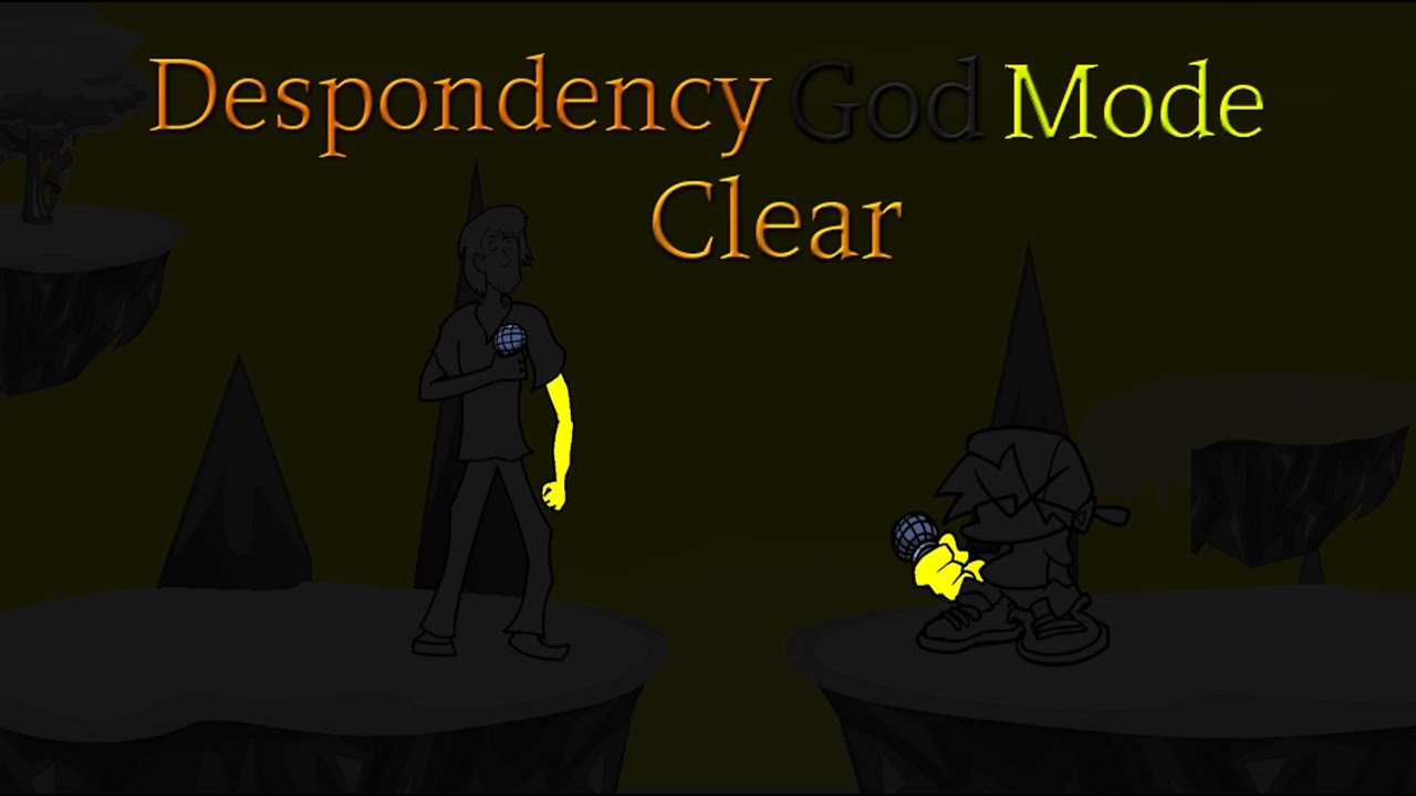 [FNF] Despondency God Mode Clear - Shaggy x Matt God Mode Collection v3