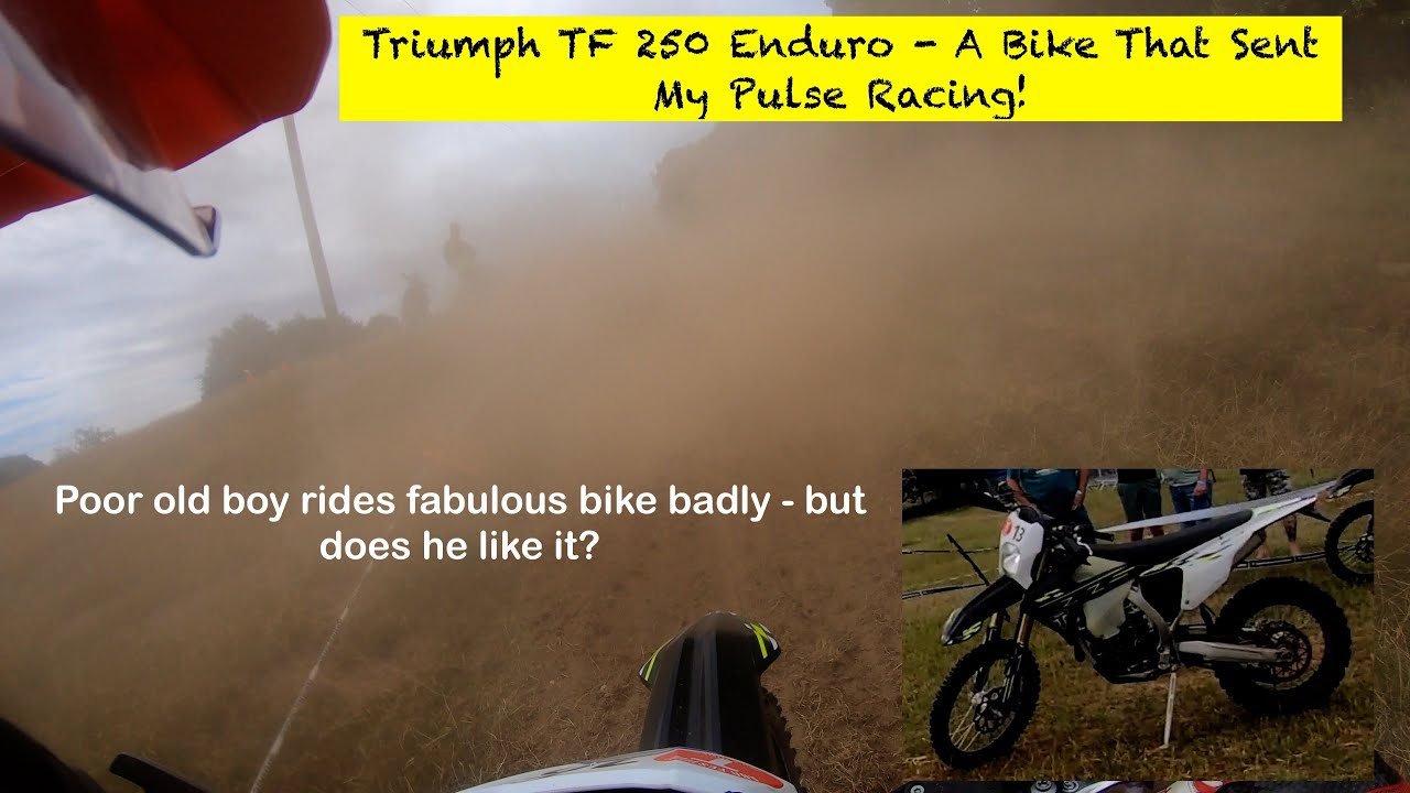 Triumph TF250 Enduro - A bike to set your pulse racing.  Quick Impression at ABR Festival 2025