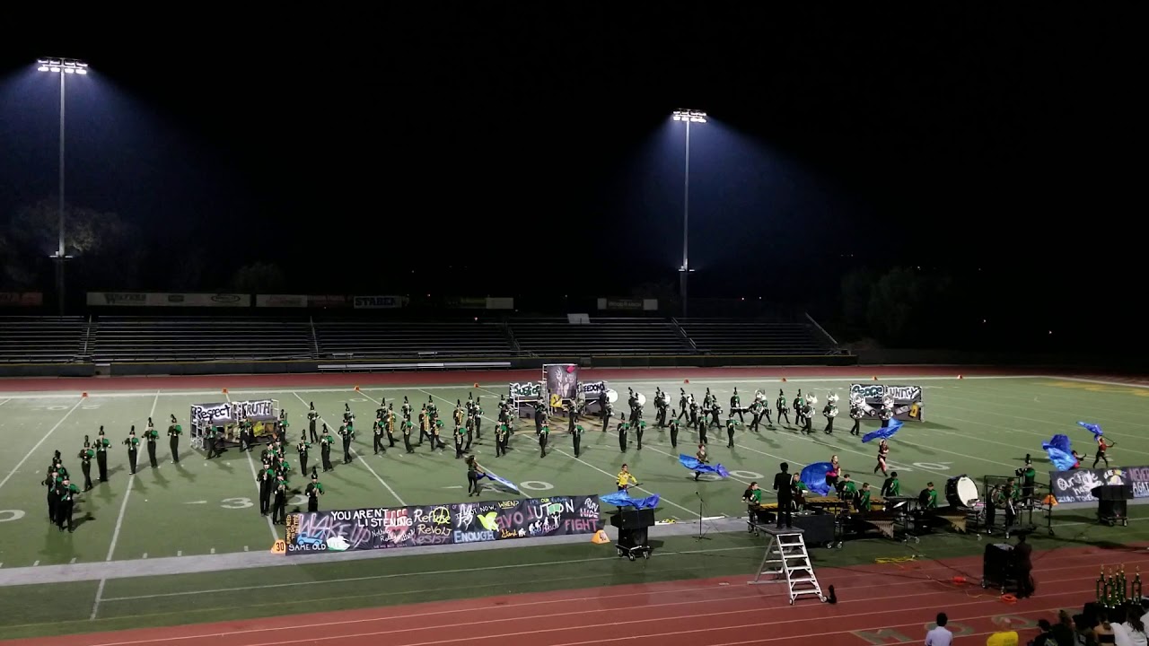 Moorpark high school marching musketeers @ Moorpark battle of the bands 2019