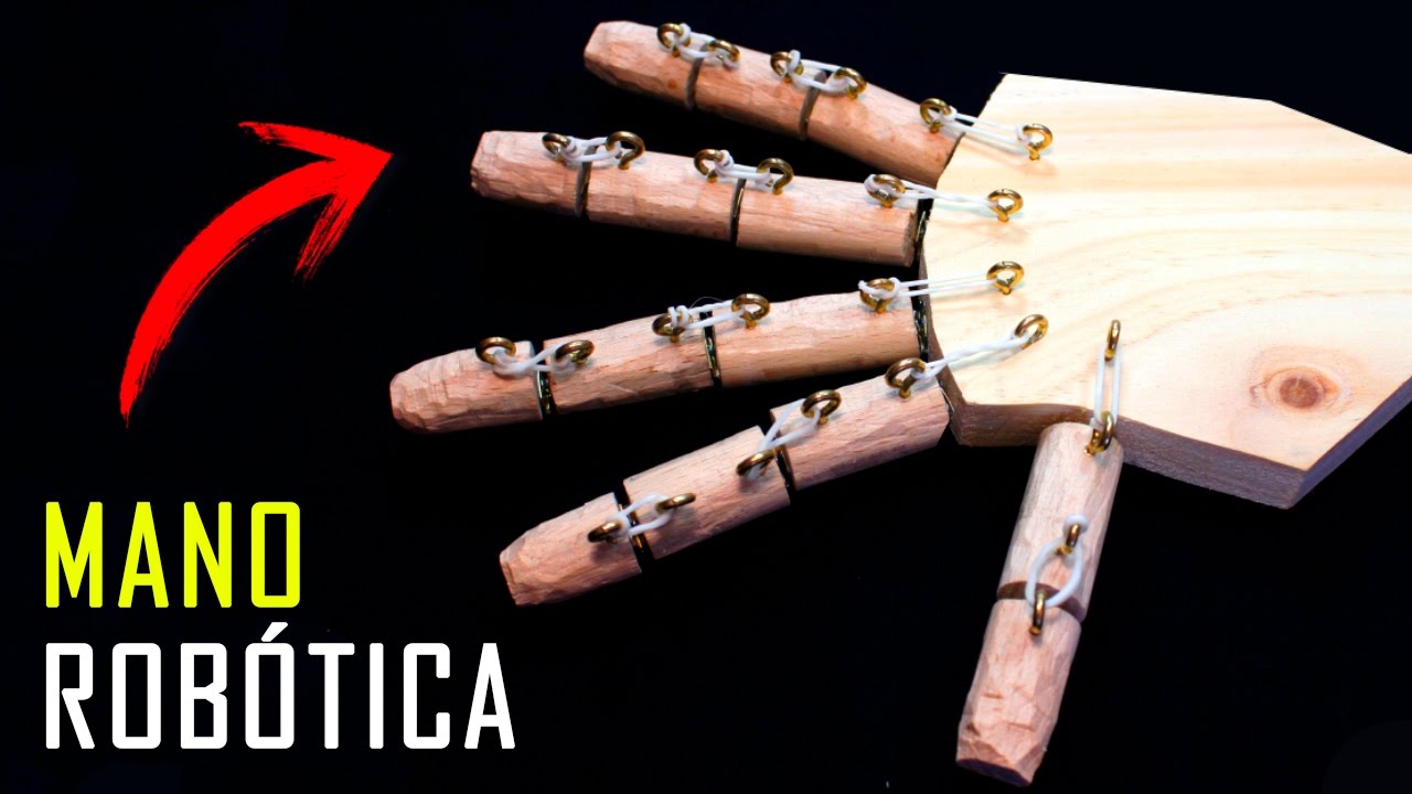 Cómo hacer un Brazo Robótico | Mano Robótica o Mecánica Casera