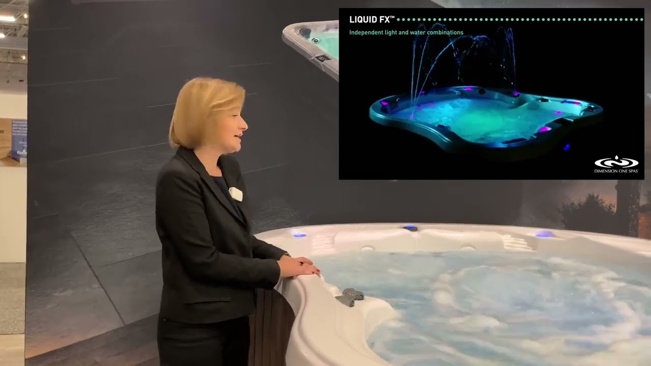 HOT TUBS RUSSIA USA LasVegas   Dimension One Spas   Amore Bay   Выставка Pool Spa Patio