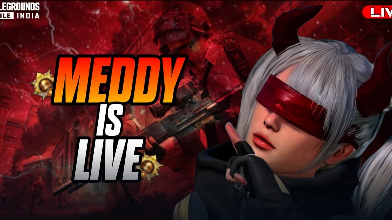 MEDDY IS LIVE | AGGRESSIVE GAMEPLAY WITH@MEDDYisLive01 | #livestream #bgm
