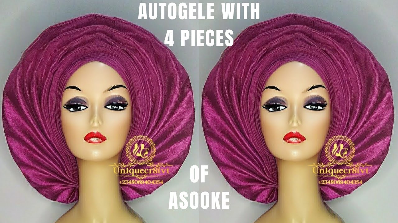 How to make Pinnacle/Ace Autogele #turban#howtotiegele#turbantutorial