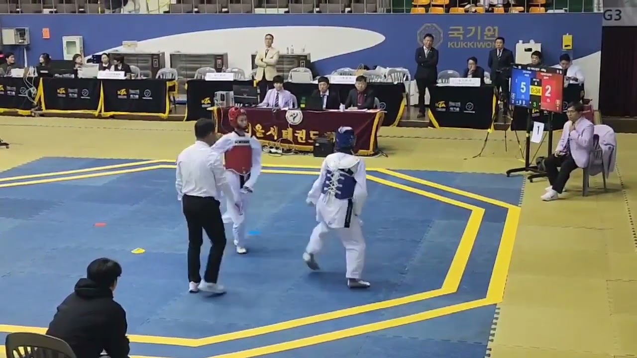 2024년 서울시 태권도 대표선발전 김향기VS이유민 - 다시 보기힘든 전설의 대결 (3round)