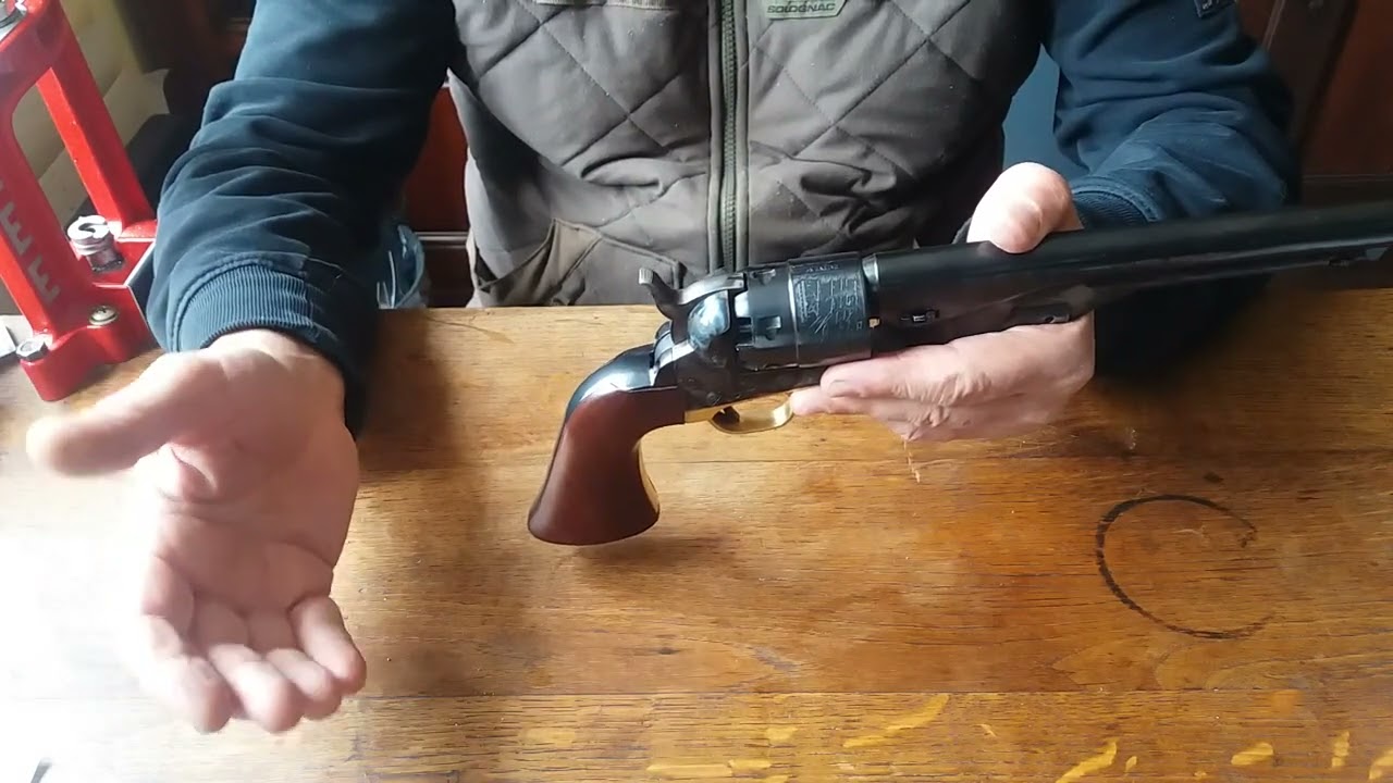 COLT NEW ARMY 1860 PIETTA présentation par GIBOURTH