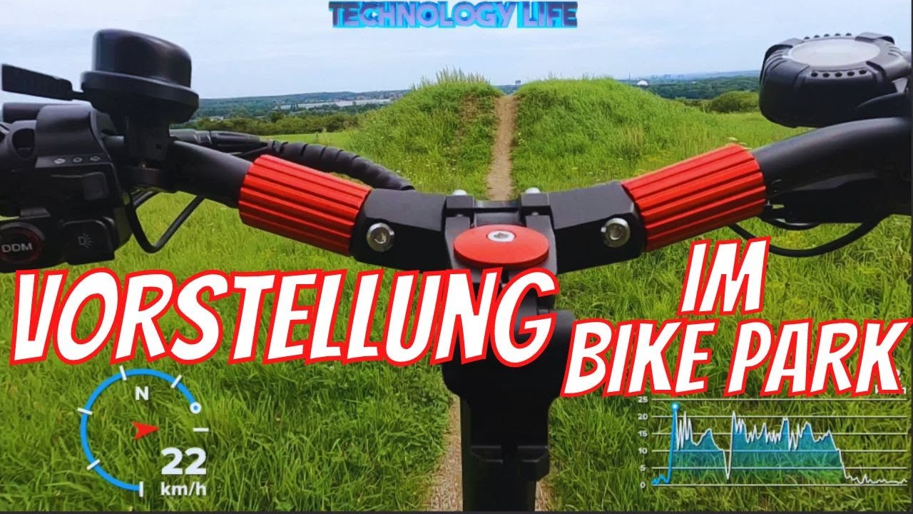 IOHAWK NINE Im Bike-Park, die Fahrt war heftig !