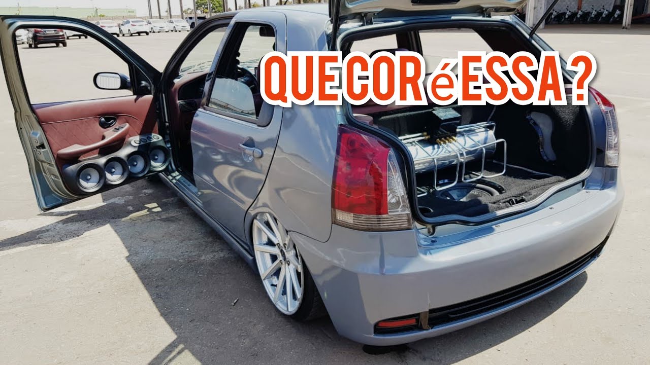 PALIO G3 ARO 17 + SUSPENSÃO AR E INTERIOR BORDÔ
