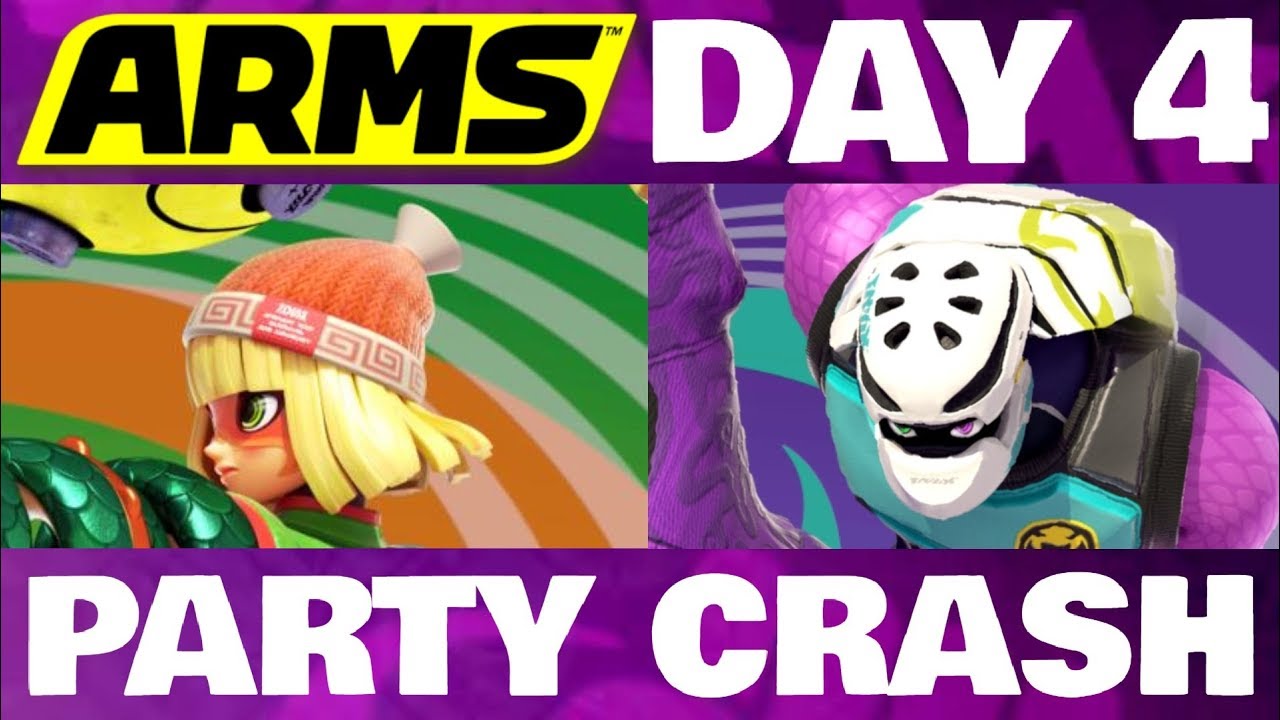 ARMS Party Crash Day 4 Min Min Vs Kid Cobra!
