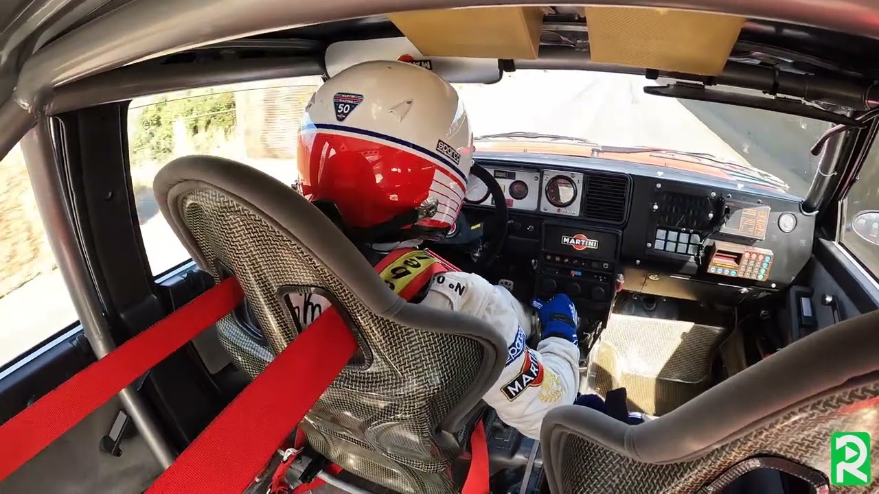 Miki Biasion Lancia Delta Integrale 16V Group A - Isle of Wight Speed Trials Onboard