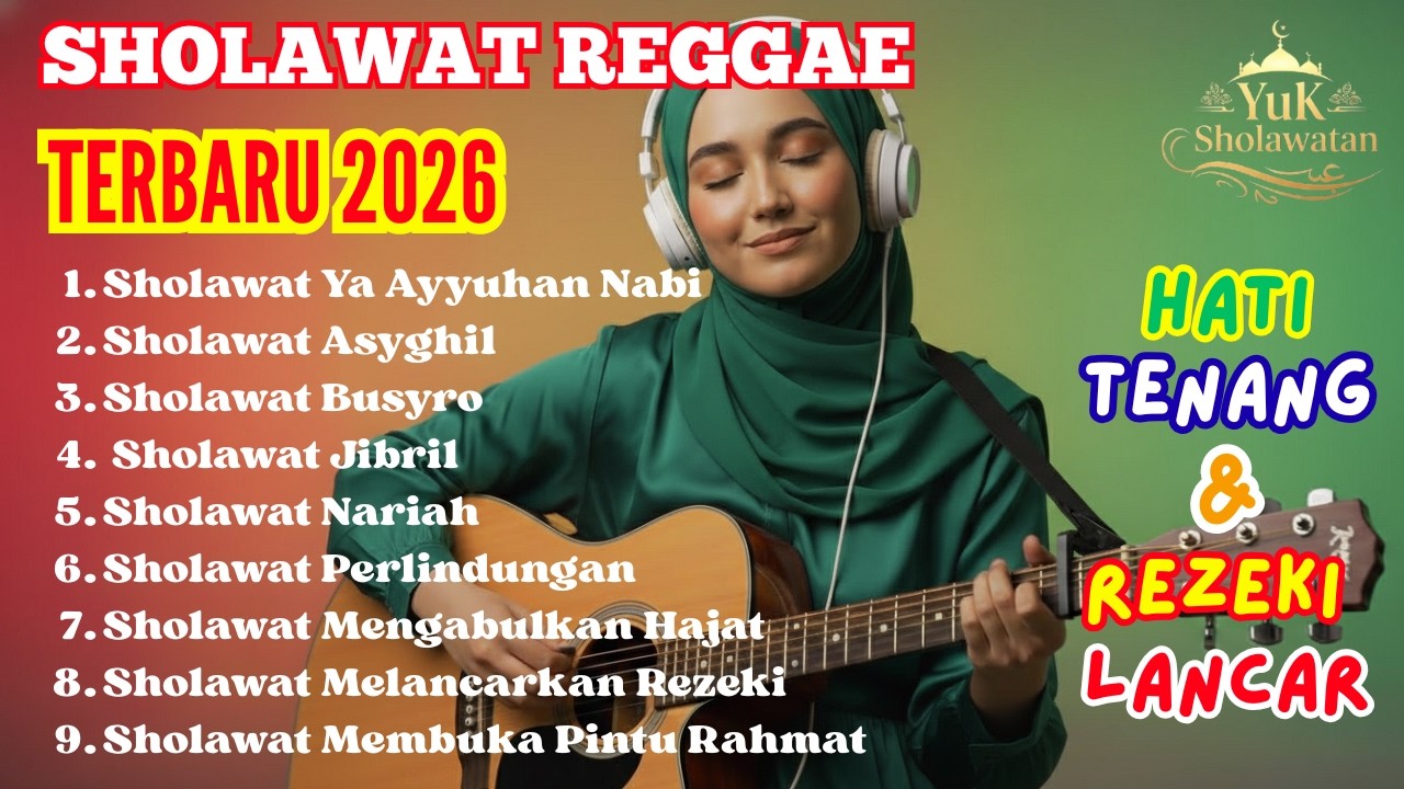 Sholawat Reggae Islami | Santai, Adem, Menenangkan