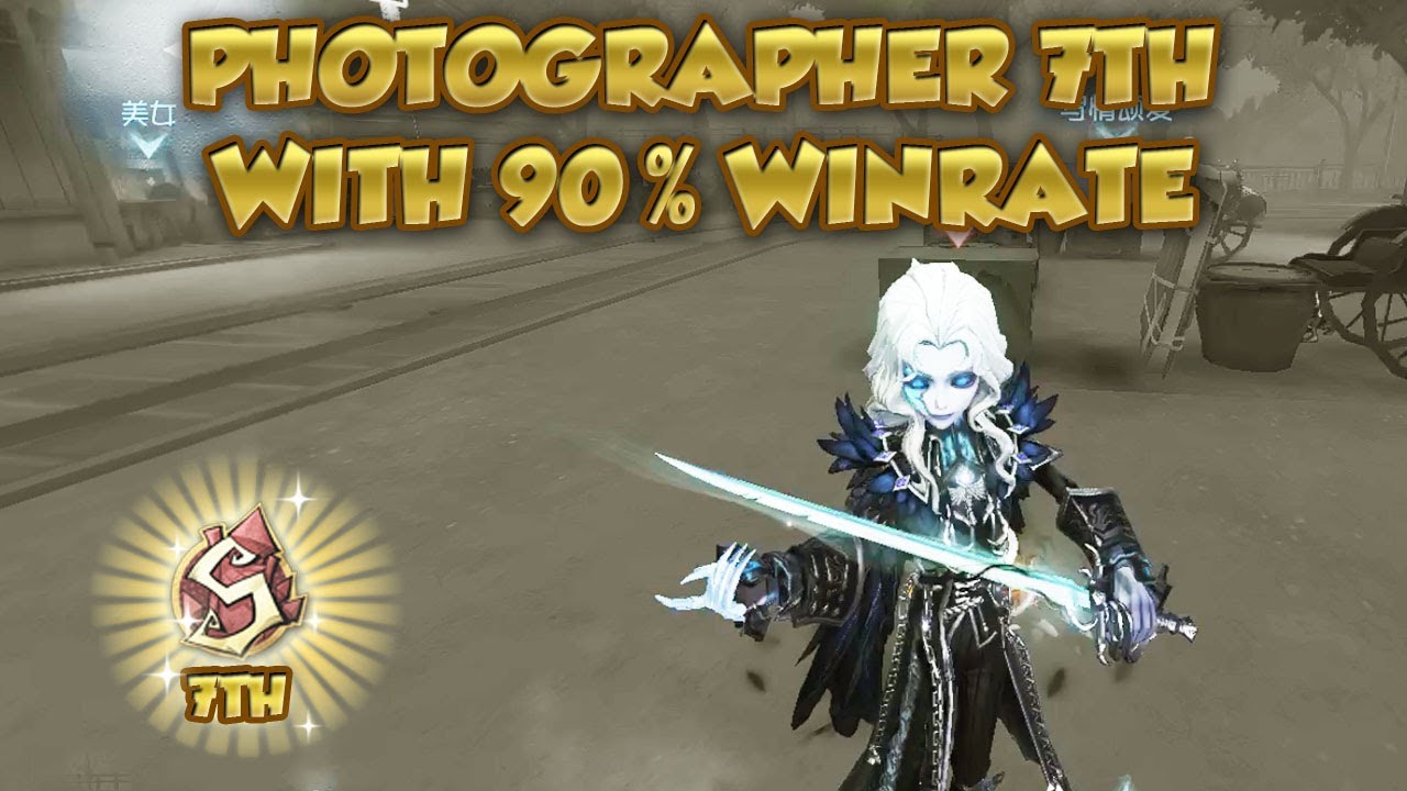 (7th Photographer) Photographer 7th With 90% Winrate  | Identity V | 第五人格 제5인격 | アイデンティティV