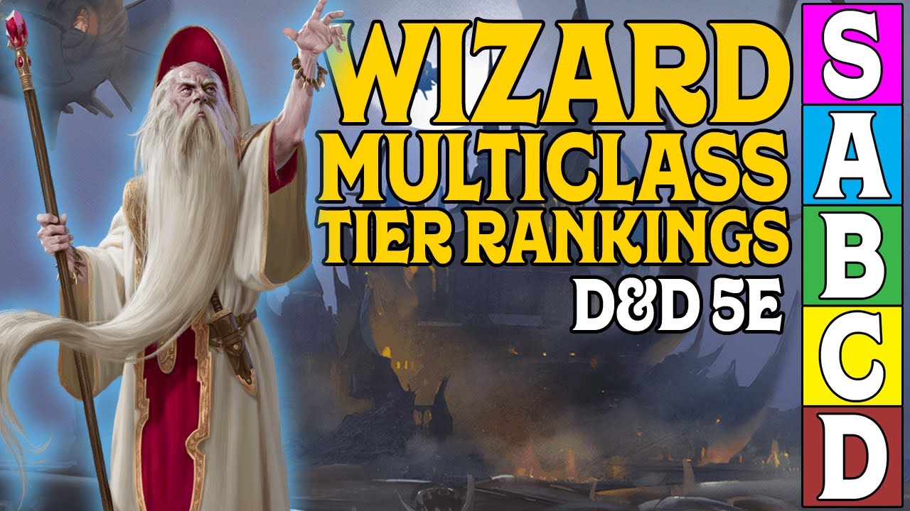 Wizard Multiclass Tier Ranking in D&D 5e