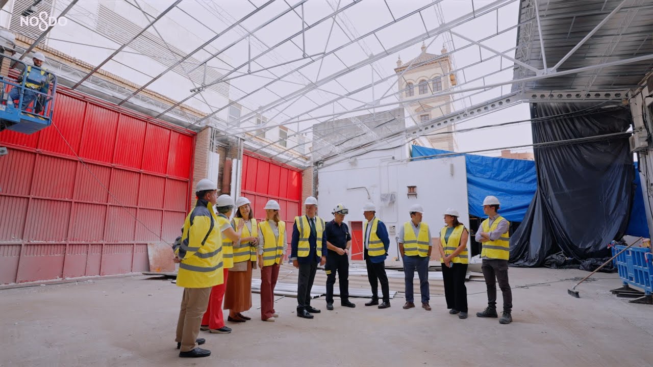 Patrimonio y servicio público: avanza la renovación del Parque Central de Bomberos, edificio de 1921