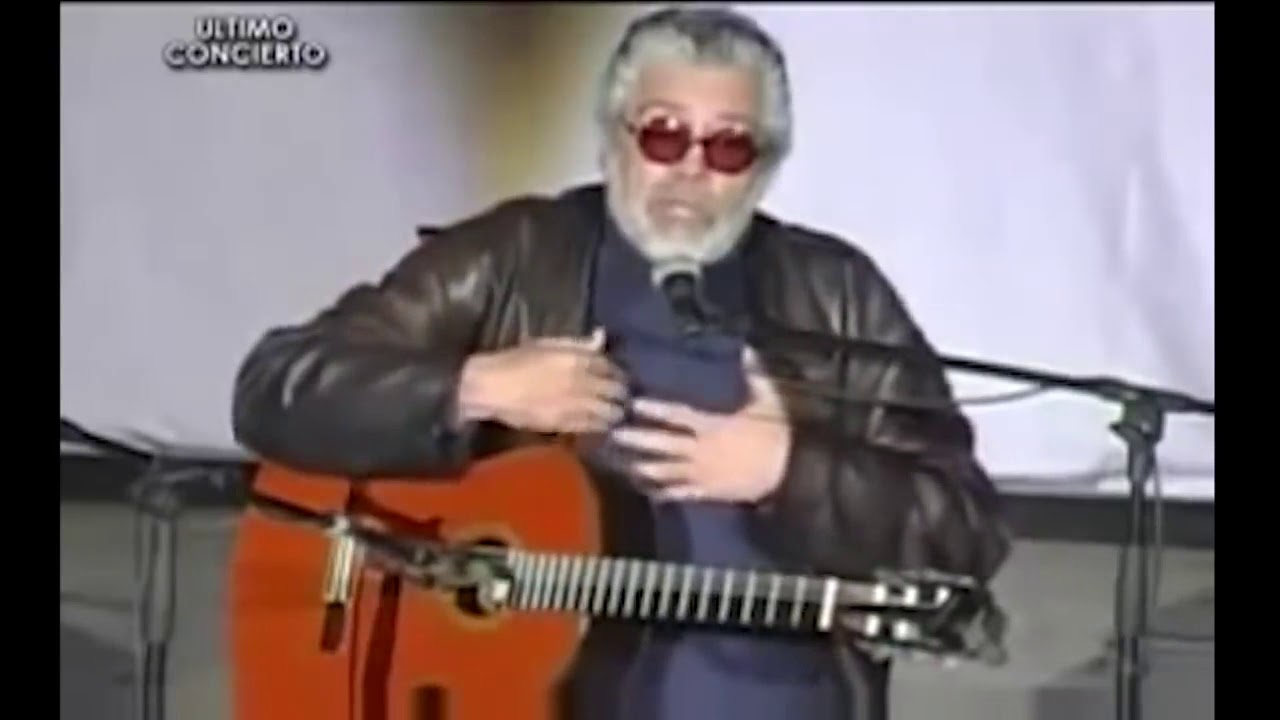 El &uacute;ltimo recital de FACUNDO CABRAL en Quezaltenango. COMPLETO