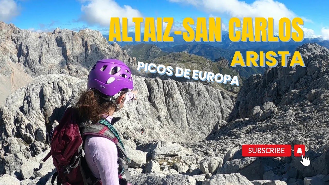 Crestería ALTAIZ - SAN CARLOS🏔️ Picos de Europa