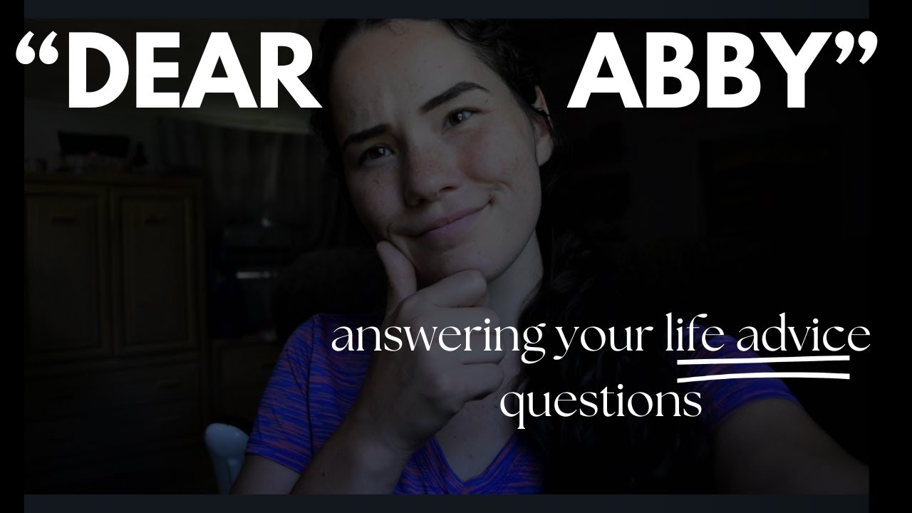 ASMR Answering Your Questions [How to be Social / He’s Too Good for Me] “DEAR ABBY”