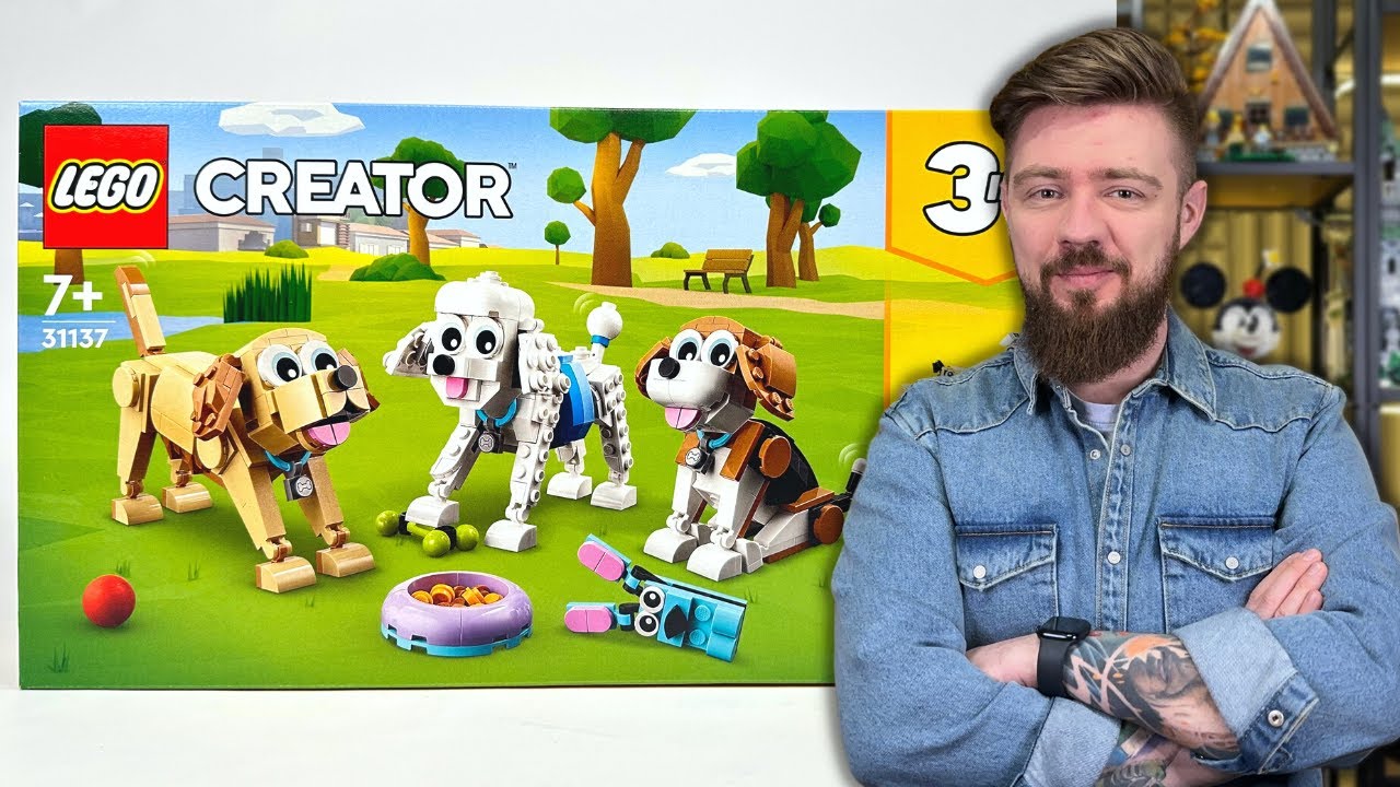 UROCZE PSIAKI 🐾 LEGO CREATOR 31137 RECENZJA