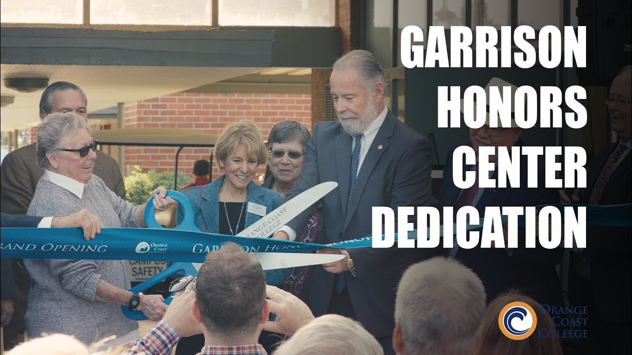 Garrison Honors Center Dedication