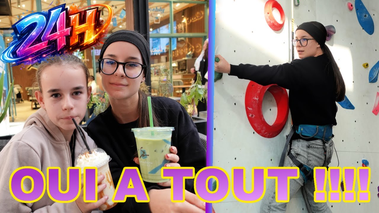 24H ---- ON DIT OUI A TOUT À ALICYA ET OCÉANE --- ELLES EN PROFITENT AU MAXIMUM 😩😂