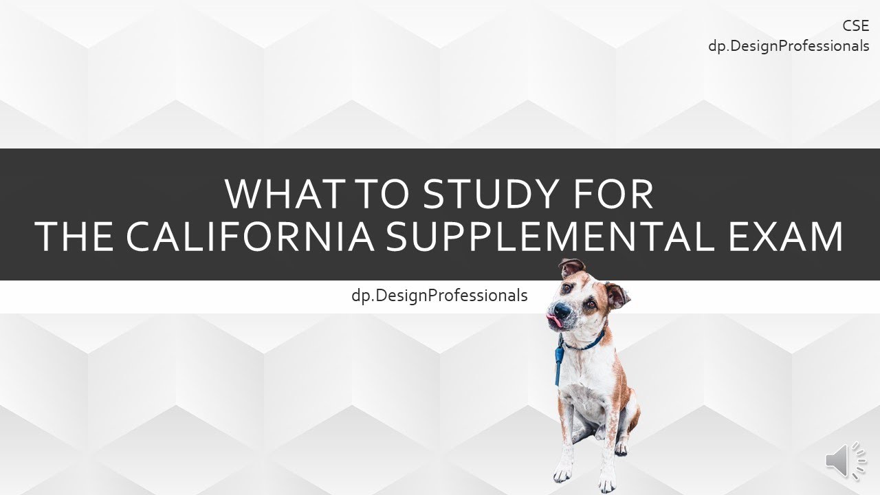 PASS CSE IN ONE MONTH: What to Study for the California Supplemental Exam