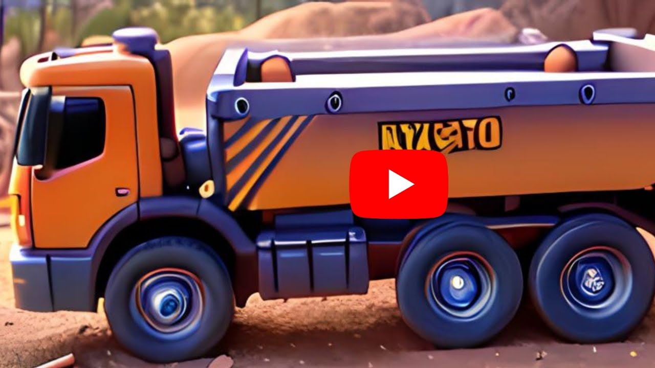 RC dump truck | 4wheels engineering truck|remote control #subscribe