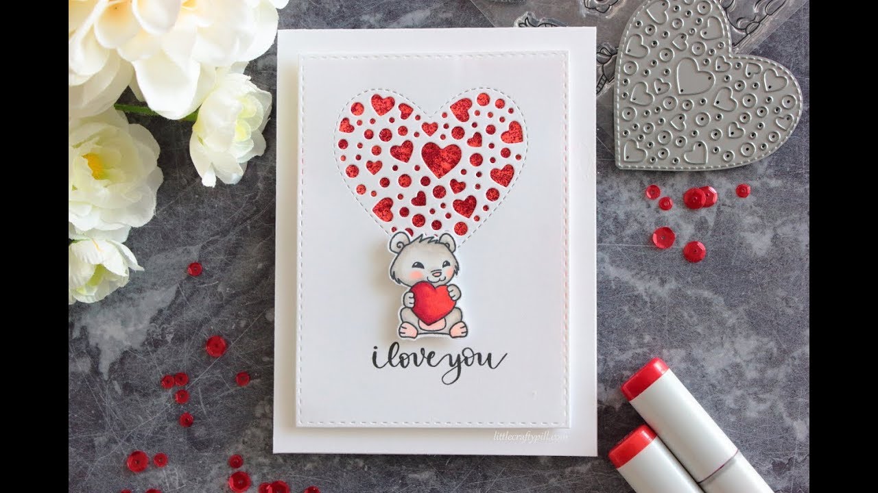 Simple Valentine's MINI CARD