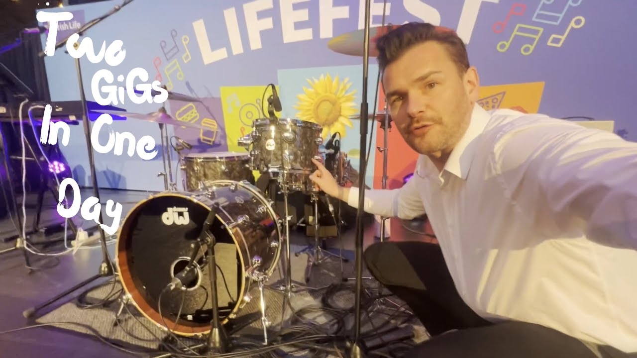 🎶 Two Gigs, One Day! The Life of a Professional Drummer | Brendan Jones Vlog 🥁