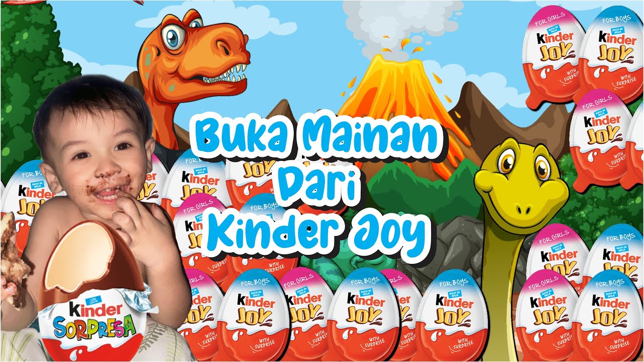 Buka puluhan mainan anak kinder Joy sampai berjam jam [ Part 1 ]