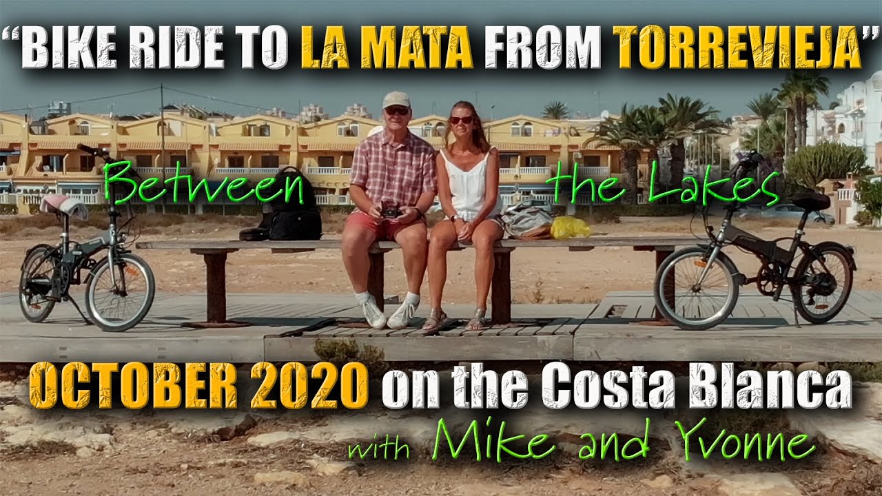 Bike Ride to La Mata from Torrevieja, Oct 2020 - still quiet in the resort due to COVID 19