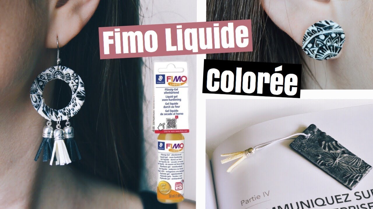 NOUVELLE FIMO LIQUIDE COLORÉE | Revue et Tutoriel