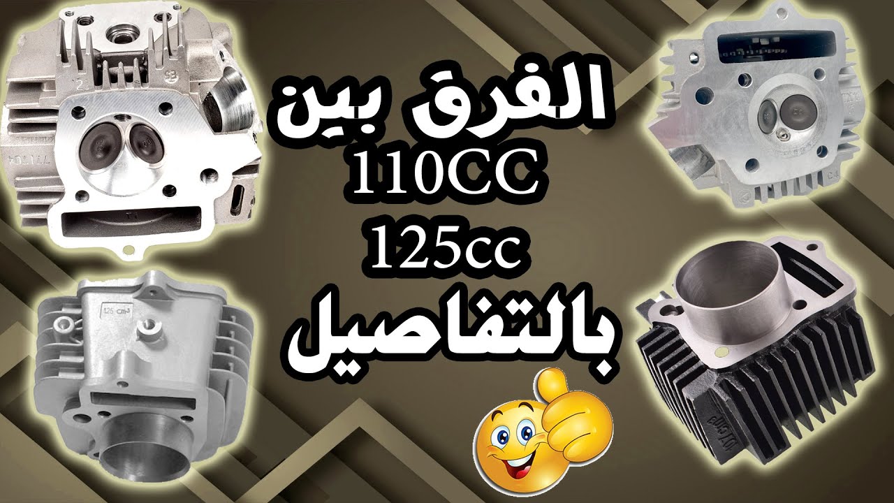 الاختلاف بين 125cc و 110cc بالتفاصيل