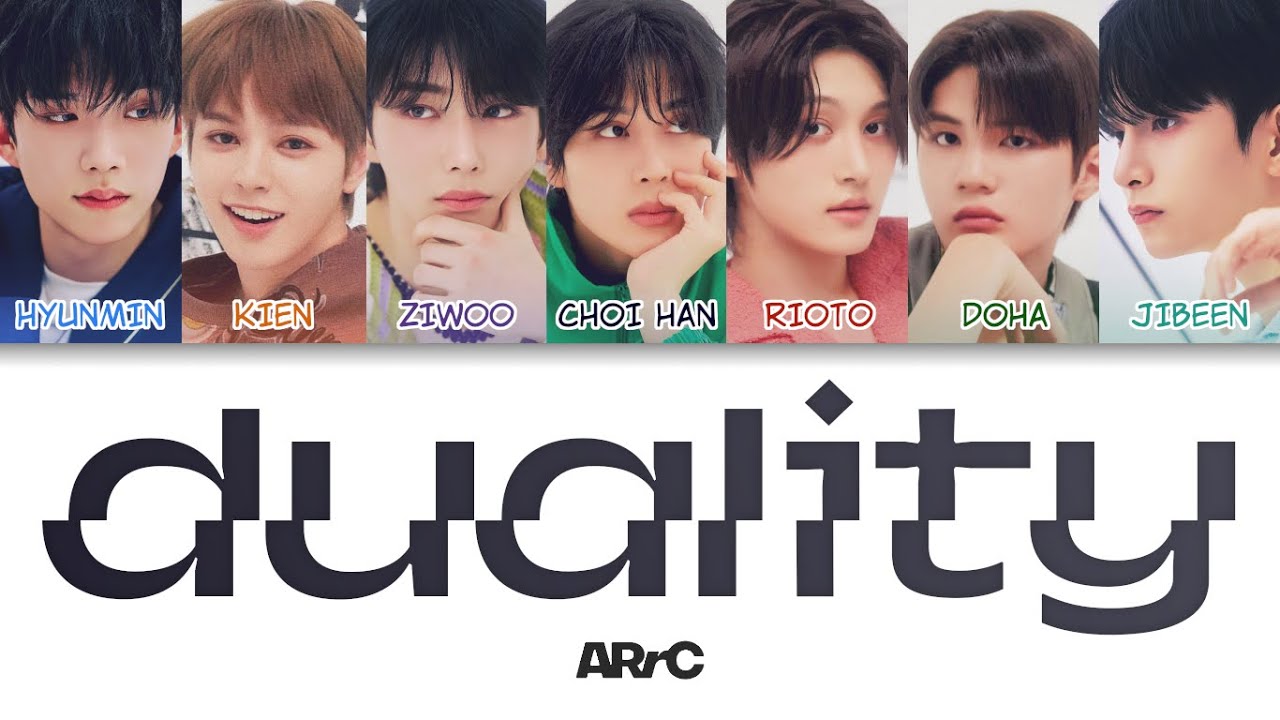 ARrC (아크) - duality Color Coded Lyrics (han/rom/eng)