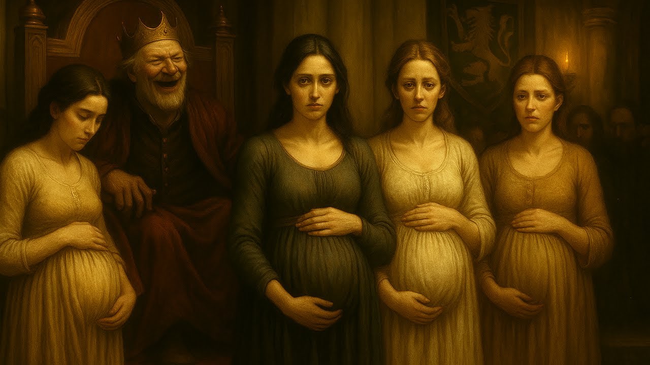 Le roi force quatre jeunes filles à lui donner un héritier… Mais l’une d’elles est sa propre fille.