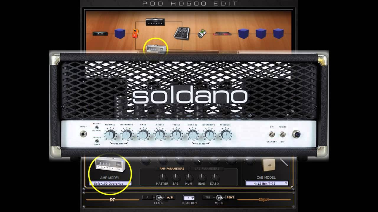 POD HD500/500x - Rock/Metal/Blues patches created by PDX Guitar Freak