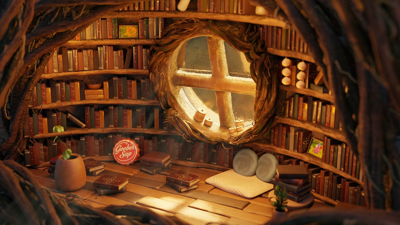 How to Make a Cozy Fantasy House in Blender in 30 Minutes
