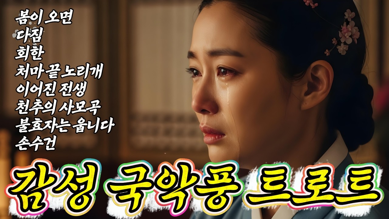 🎧감성충만 당신에게만 들려드리는 30분 국악트롯🌸미스트롯에서 불러줬으면 좋을 노래