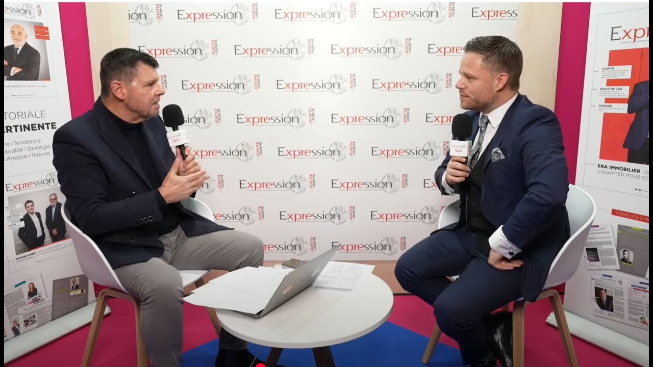 Salon RENT 2024  Sébastien DOUSSAIN CEO de AGENTYS Immobilier