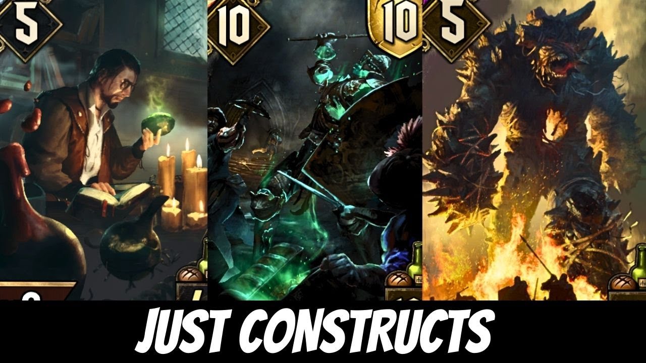 GWENT: NG Construct Combos | NILFGAARD Faction Deck