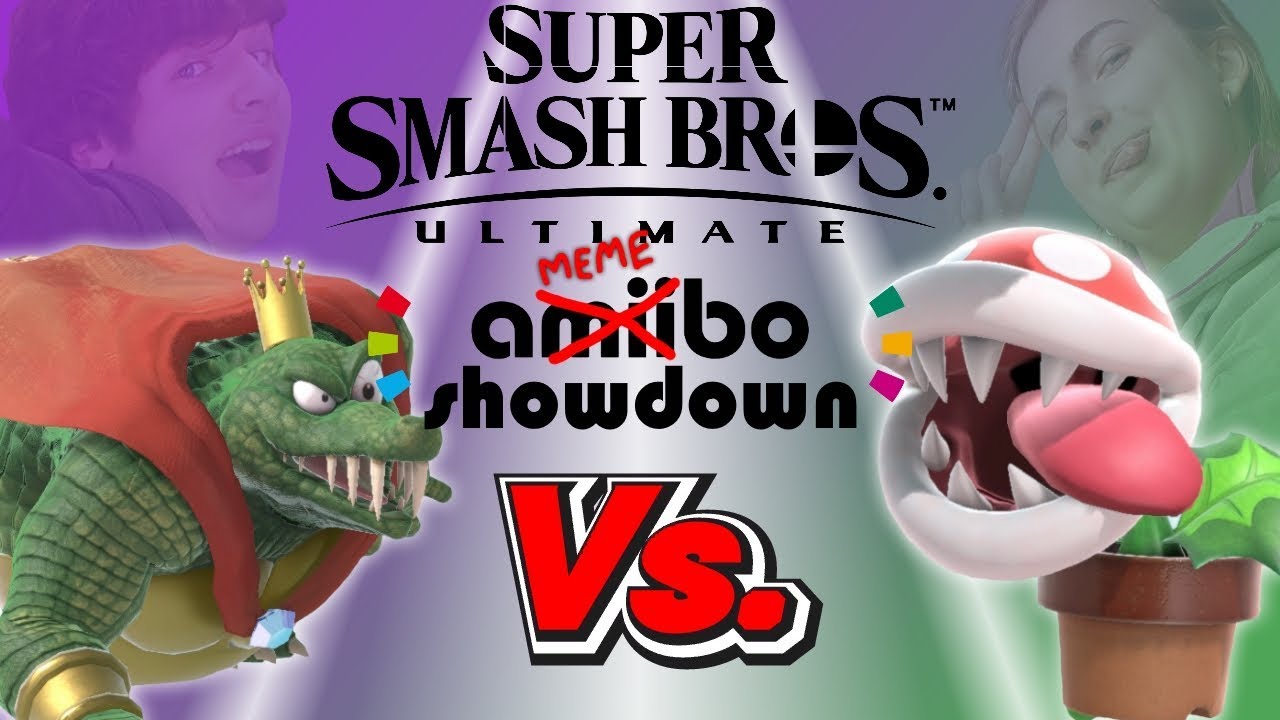 King K. Rool vs Piranha Plant - MEME SHOWDOWN! Smash Ultimate Funny Moments ft. Amiibo!!