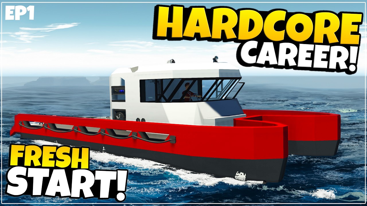 STARTING A BRAND NEW HARDCORE CAREER!  - Hardcore Career Stormworks  - EPISODE 1