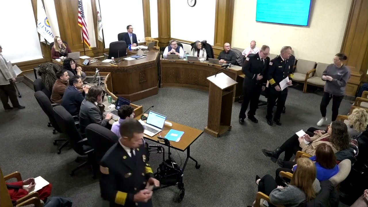 Moline City Council Meeting January 7, 2025.