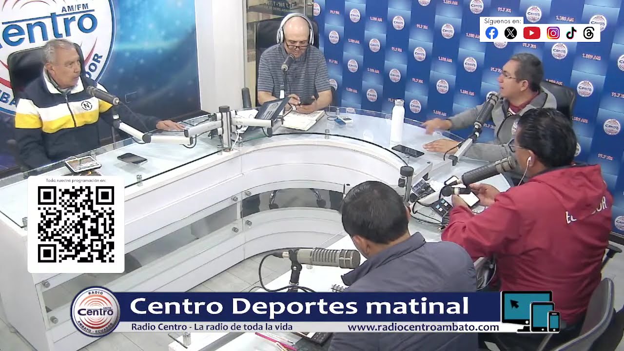 EN VIVO |  Centro Deportes matinal
