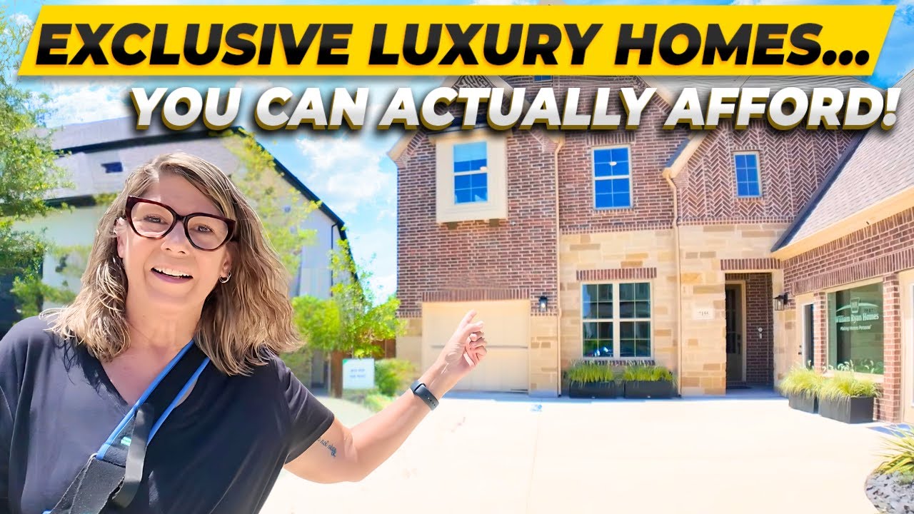 Tour These Affordable Luxury Homes in a Gated Community in McKinney TX!