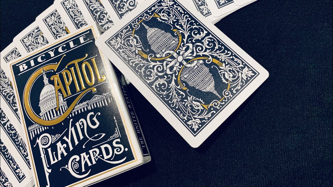 Capitol Playing Cards - Bicycle - Deck Review !