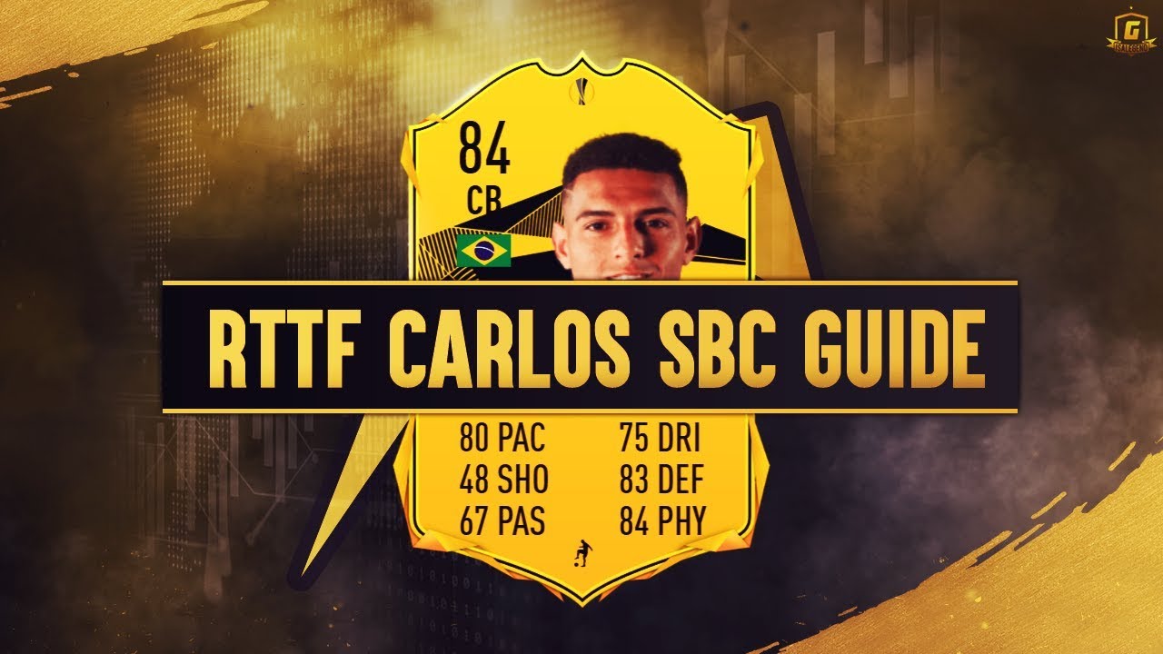 FIFA 20 RTTF UEL Diego Carlos SBC Guide - 84 Rated, 60K Spend & 32.5k Worth of Packs