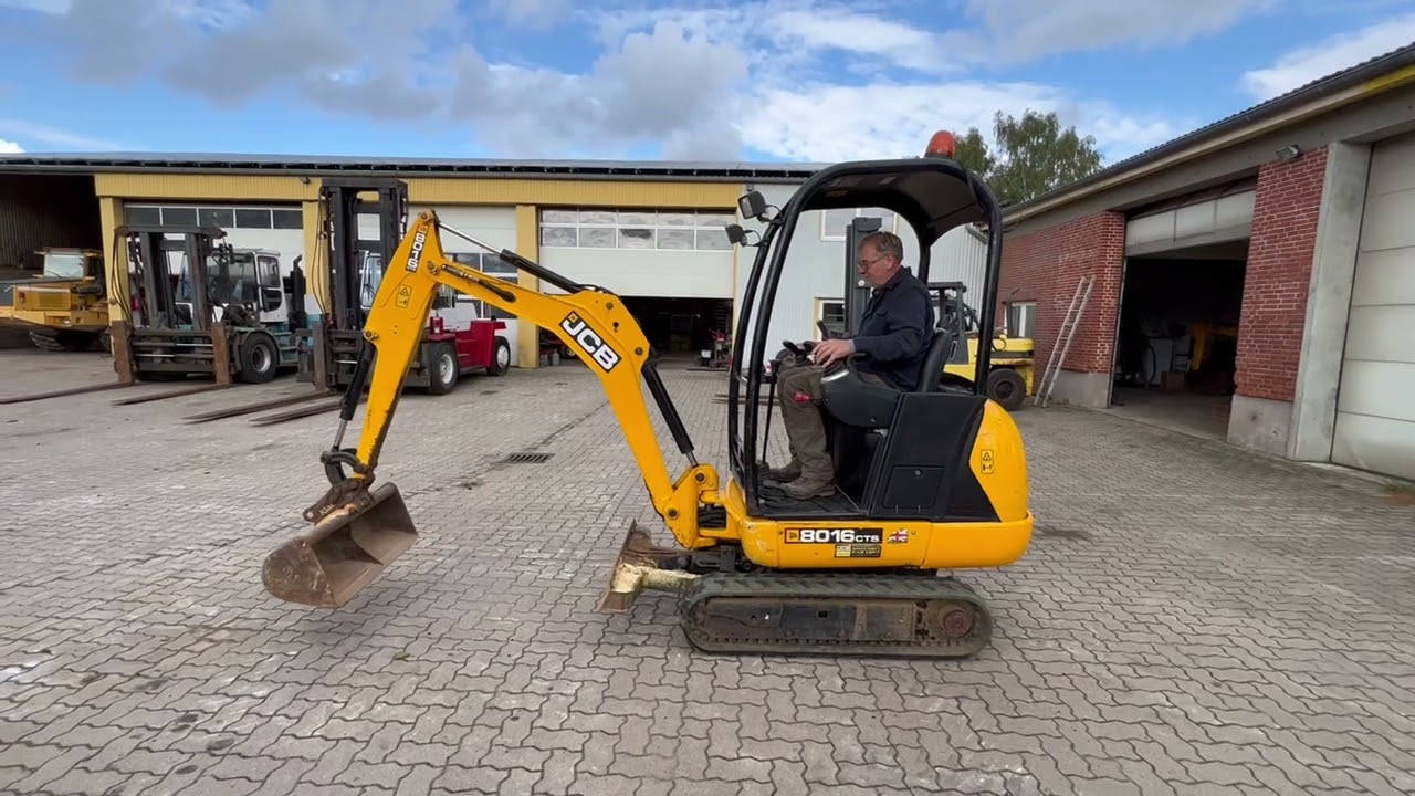 Minibagger JCB 8016 CTS Auction 43136-1
